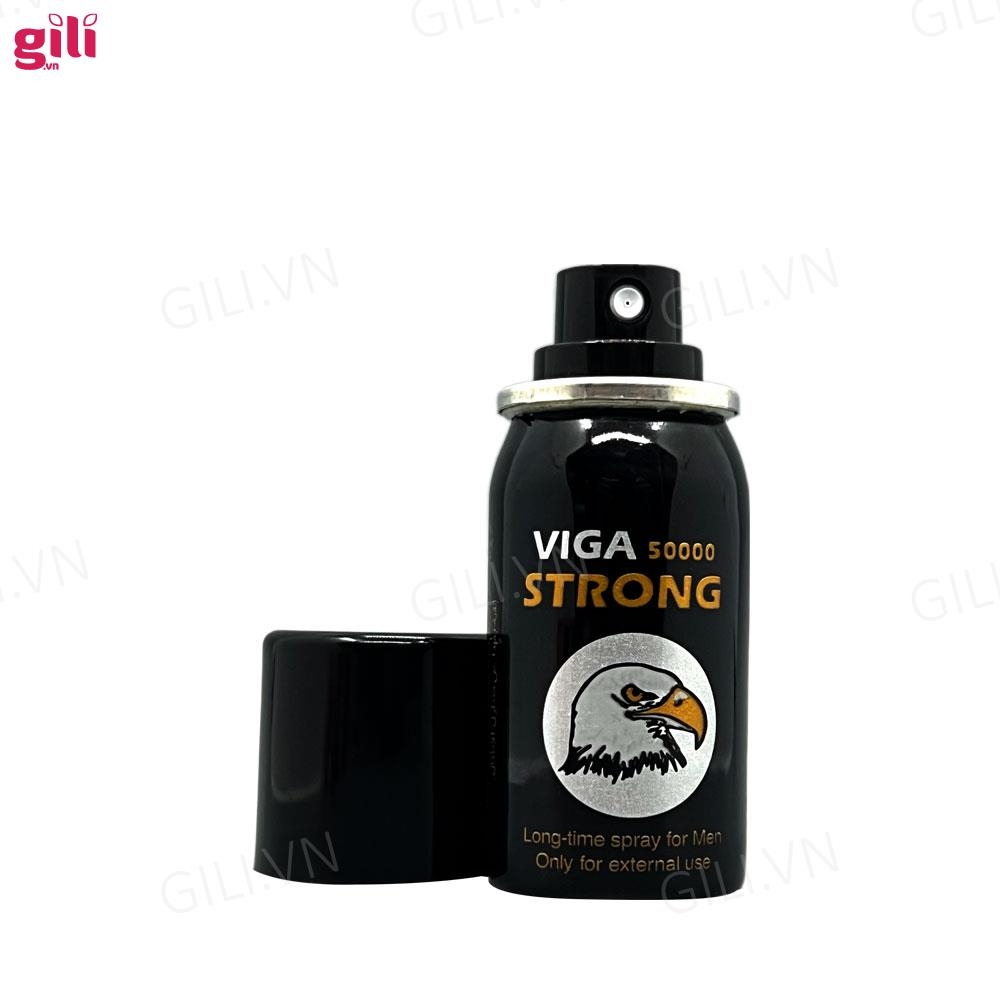 Xịt chống xuất tinh sớm Viga 50000 Strong 45ml chính hãng