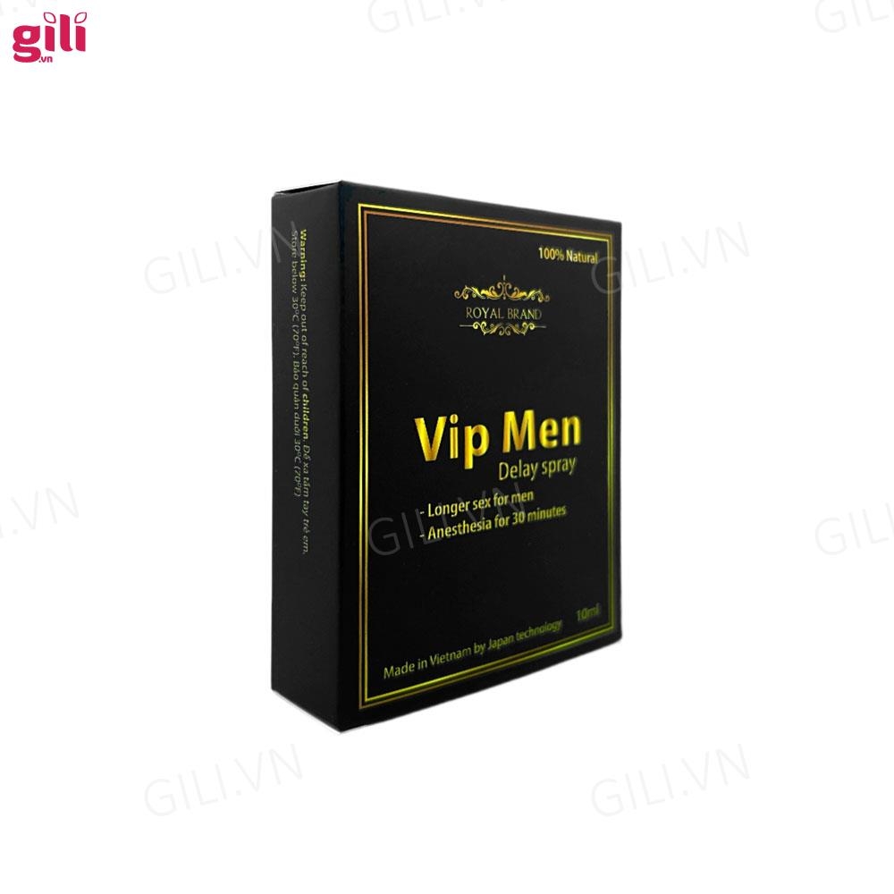 Xịt chống xuất tinh sớm Vip Men 10ml chính hãng