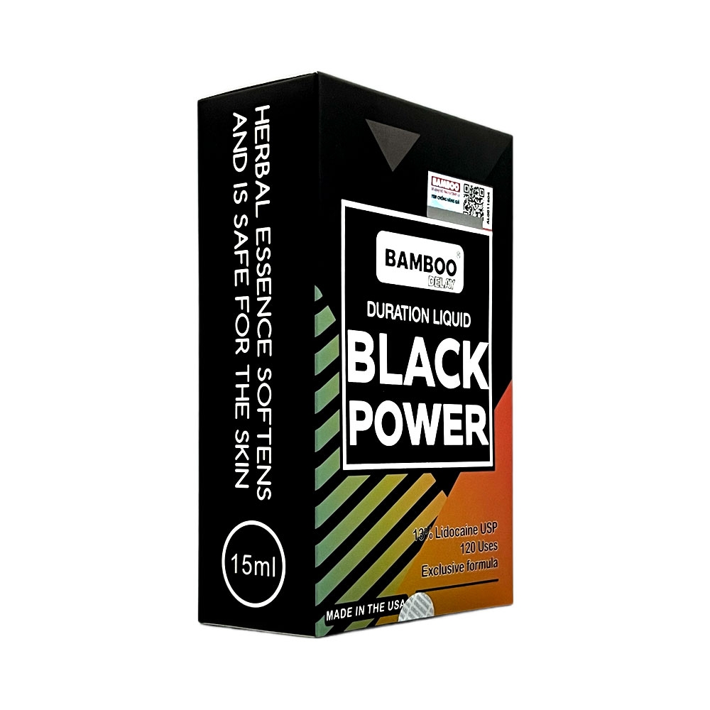 Xịt chống xuất tinh sớm Bamboo Black Power 15ml