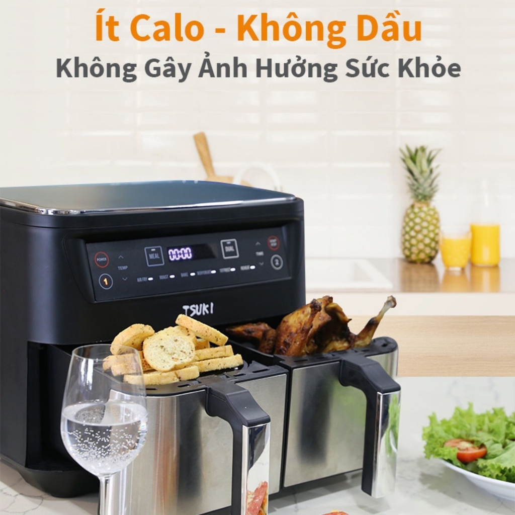 Nồi chiên không dầu chính hãng, chất lượng, giá rẻ