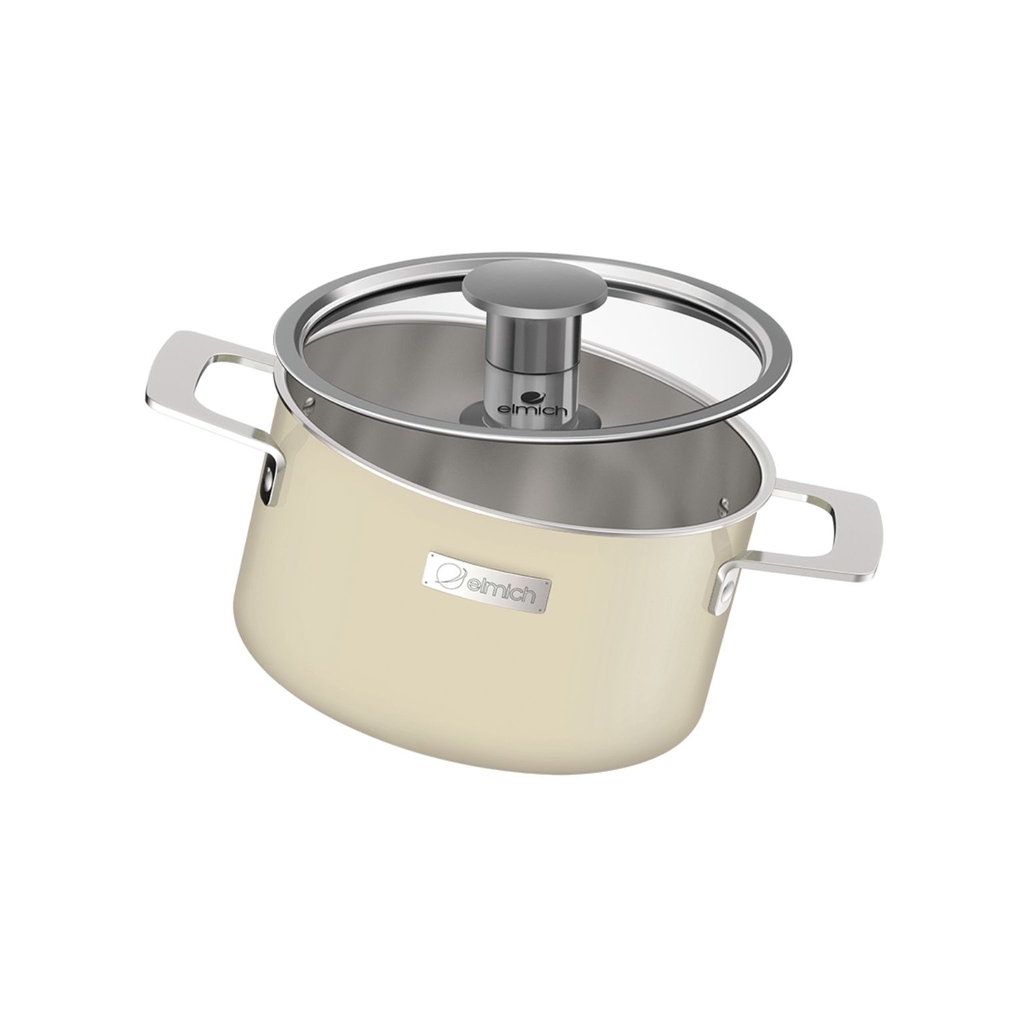 Bộ nồi Inox liền khối Elmich Hera
