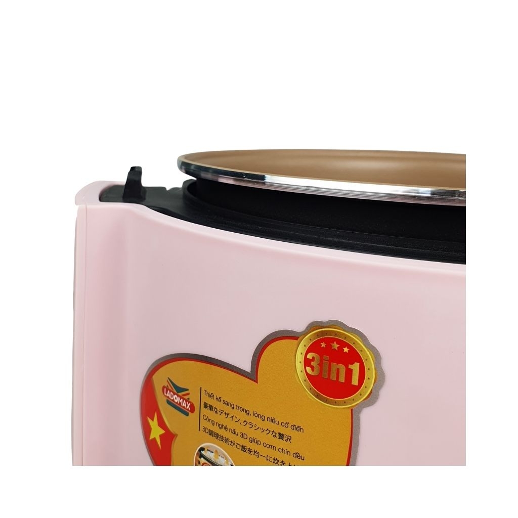 Nồi cơm điện nắp gài Ladomax HA-718 1.8 Lít