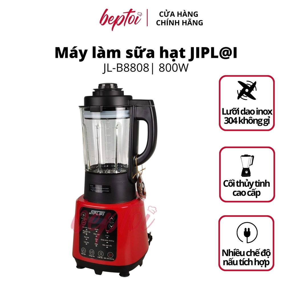 Máy làm sữa hạt đa năng JIPL@I, máy xay nấu đa năng JIPL@I JL-B8808