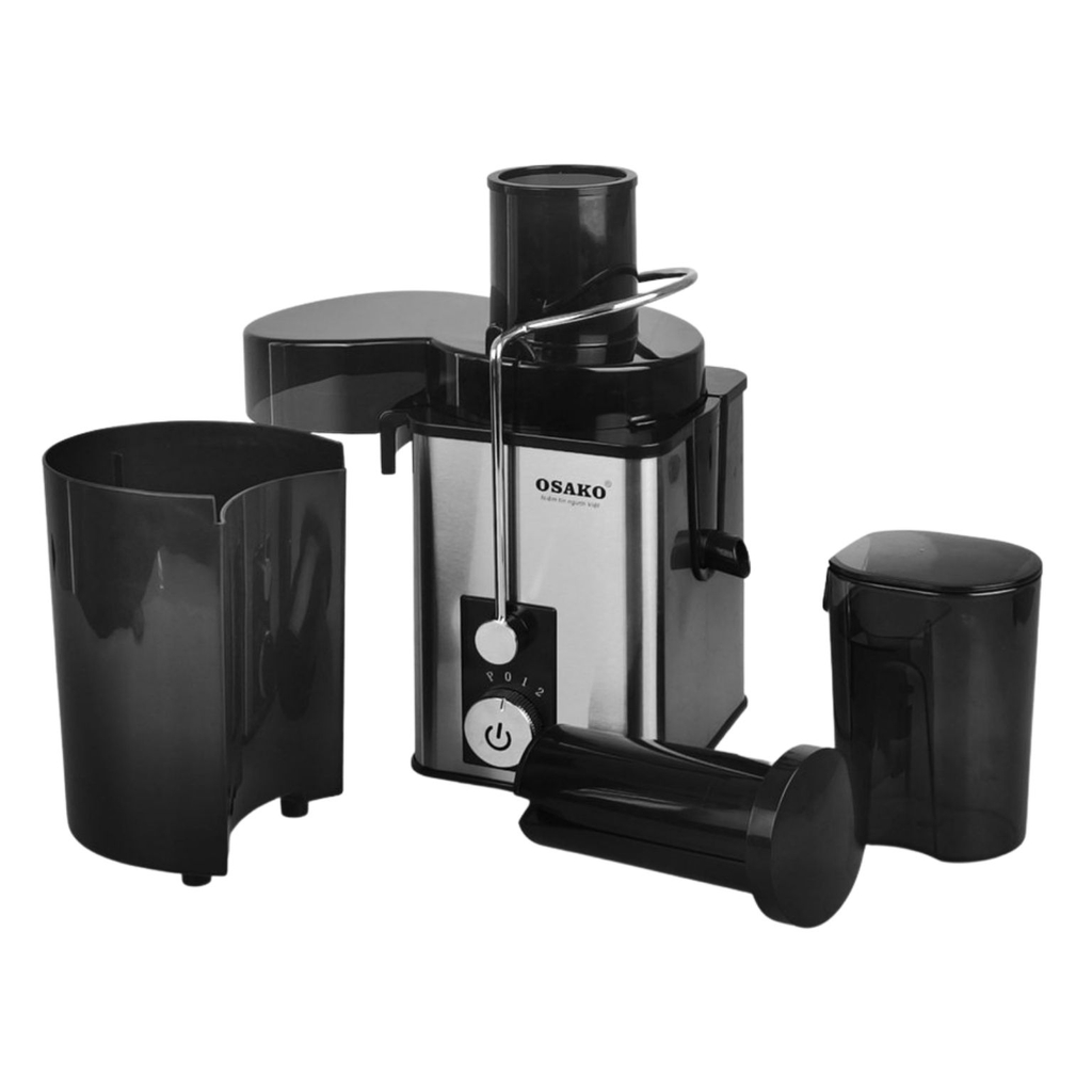 Máy Ép Trái Cây Osako EP-606 500W – Ép Kiệt Bã, Ống Nhồi 65mm, Cốc 1.4L, Dễ Vệ Sinh, Bảo Hành Chính Hãng