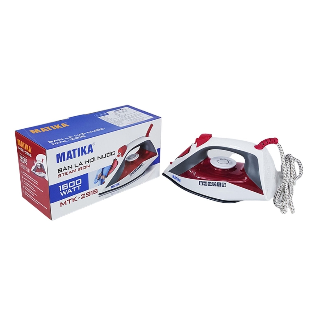 Bàn ủi hơi nước 1600W Matika MTK-2916