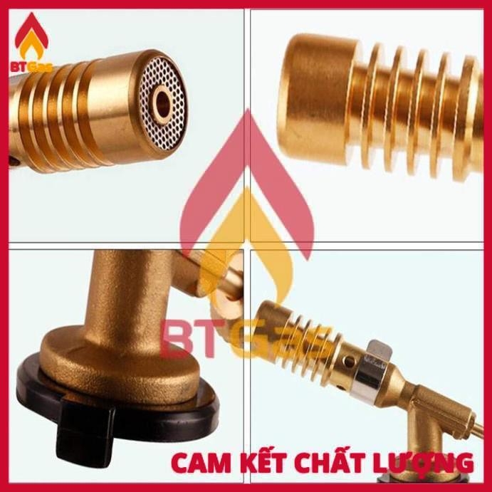 Đèn Khò Ga Đồng Nguyên Khối - Đèn Khò Ga Mini