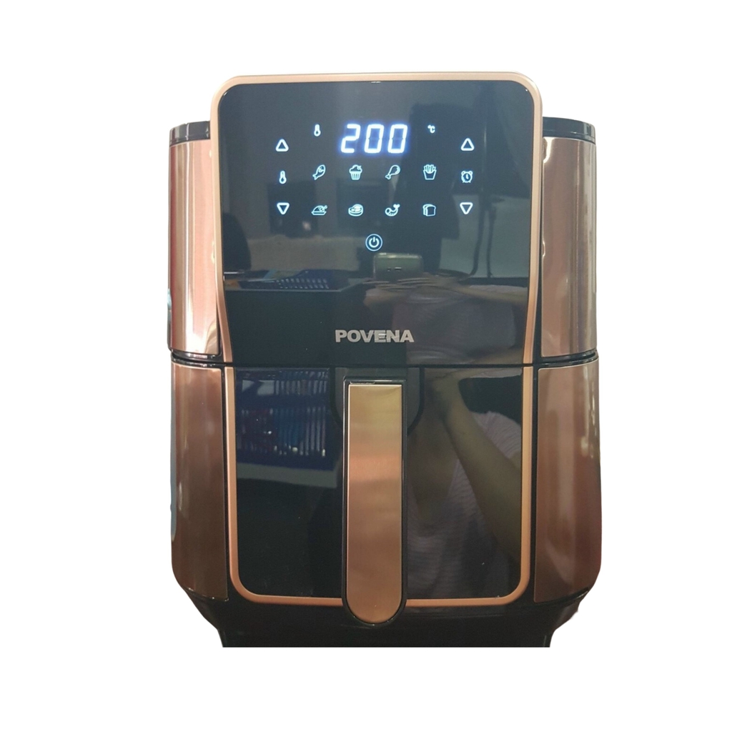 Nồi Chiên Không Dầu Điện Tử 6.5L Povena PVN-6265 / Hàng Việt Nam Chất Lượng Cao