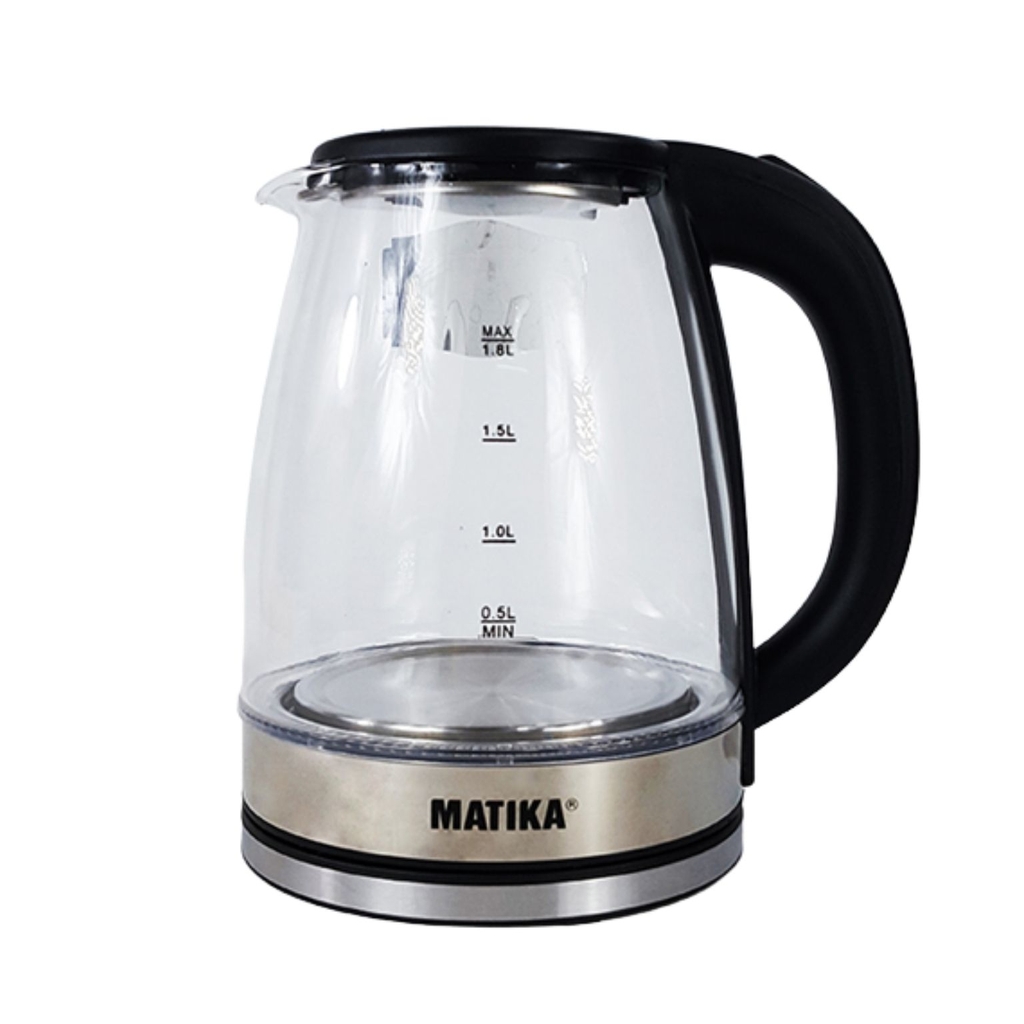 Ấm siêu tốc thủy tinh Matika MTK-35