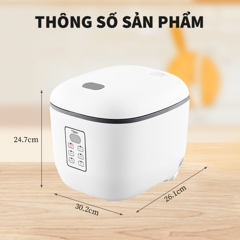 Nồi cơm điện cao tần 1.5L Tsuki TSRC30HI