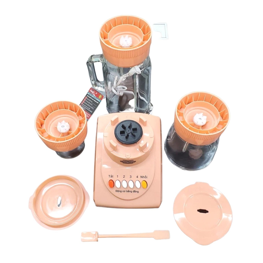 Máy xay sinh tố 3 cối Ladomax HA- 91663