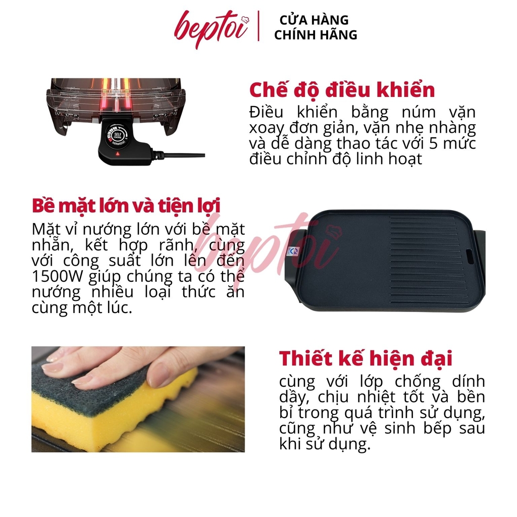 Bàn nướng điện Hayasa Ha-661