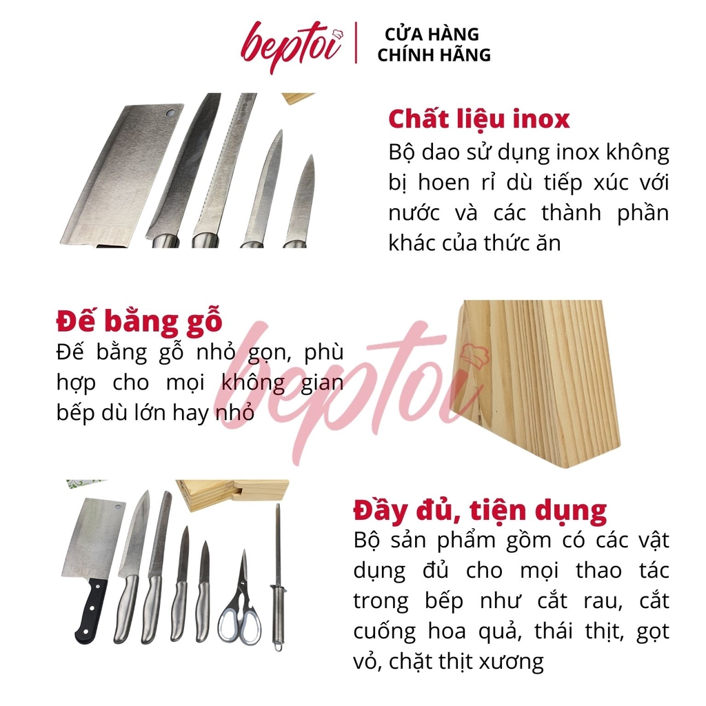 Dao làm bếp 8 món Fimex FI-017