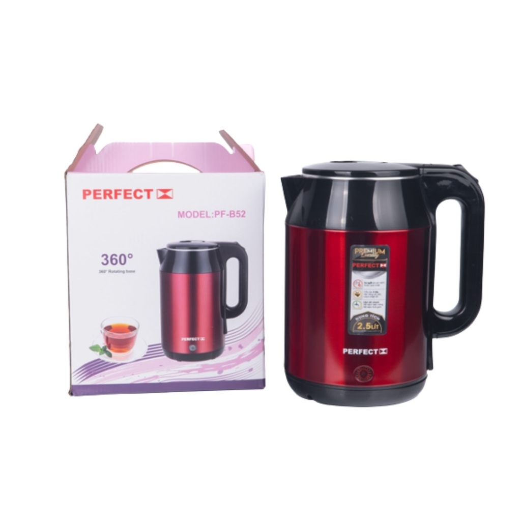 Ấm siêu tốc 2.5L Perfect PF-B52