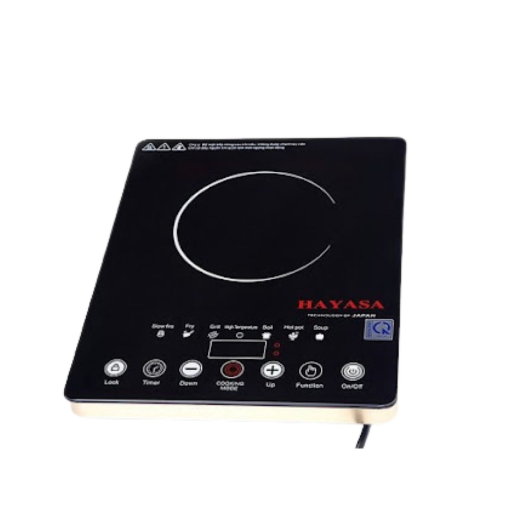 Bếp Hồng Ngoại Đơn / Bếp Điện Hồng Ngoại 2 Vòng Nhiệt HAYASA HA-78 Slim / KHÔNG KÉN NỒI