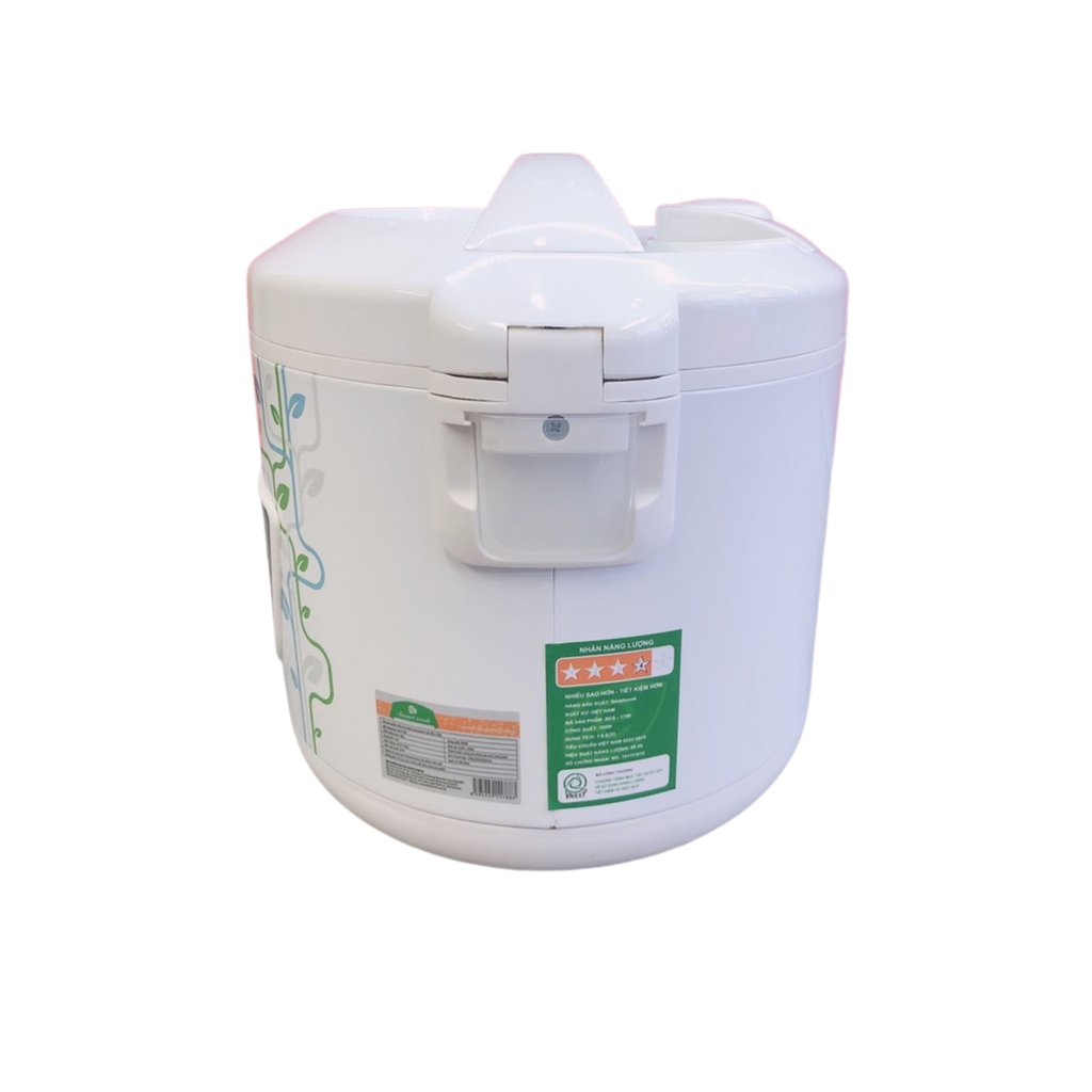 Nồi cơm điện cao cấp Smartcook 1.8L, nồi cơm điện nắp gài Smartcook RCS-1788