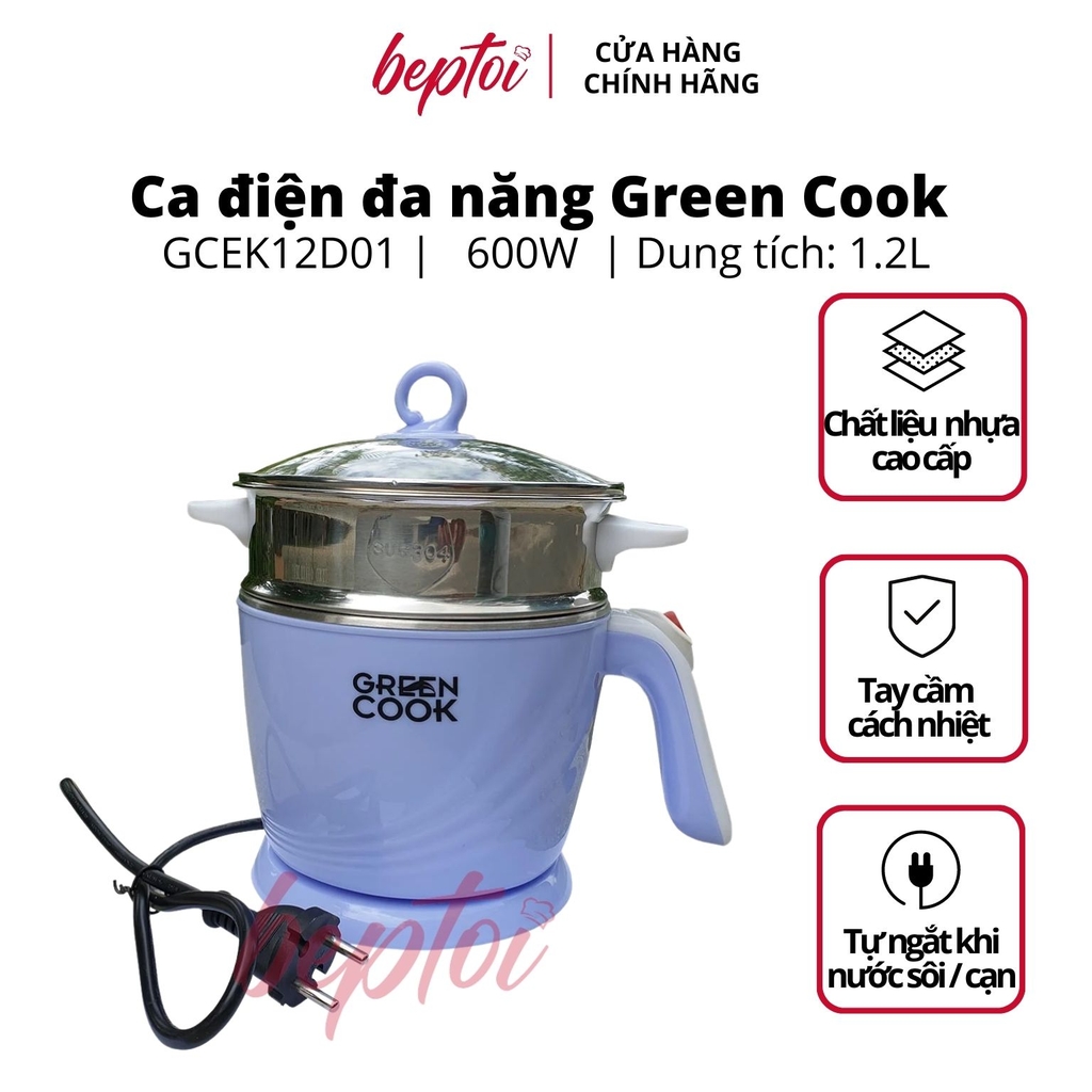 Ca đa năng Greencook GCEK-12D01