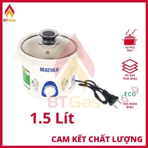 Nồi Nấu - Hầm Cháo Chậm / Nồi Kho Cá Điện / Nồi Nấu Chậm Đa Năng Siêu Tiện Lợi 1.5L - 2.5L / MTK-9115 & MTK-9125