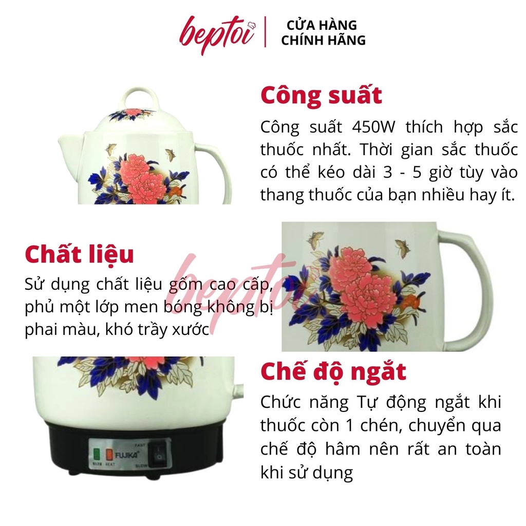 Ấm sắc thuốc tự động Fujika FJ-K33 K3