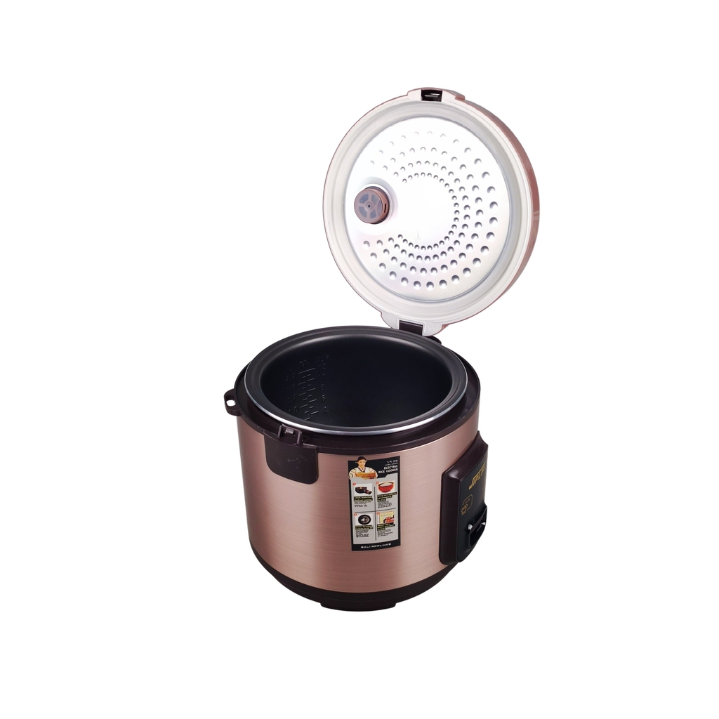 Nồi cơm điện nắp gài công suất 700W 2.2 Lít, nồi cơm điện lòng niêu siêu phủ men chống dính JIP LAI NC-669