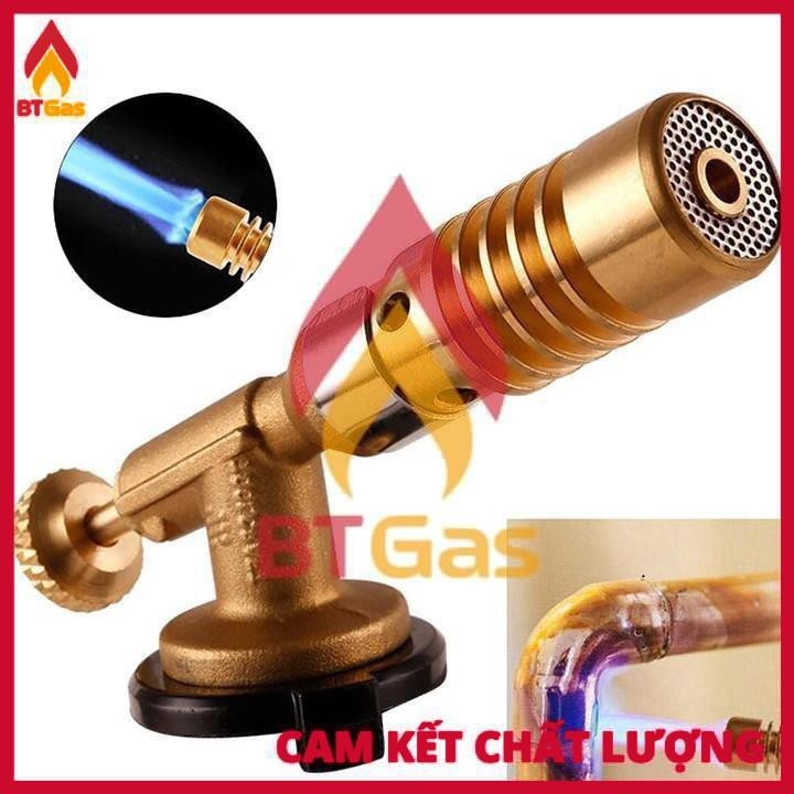 Đèn Khò Ga Đồng Nguyên Khối - Đèn Khò Ga Mini