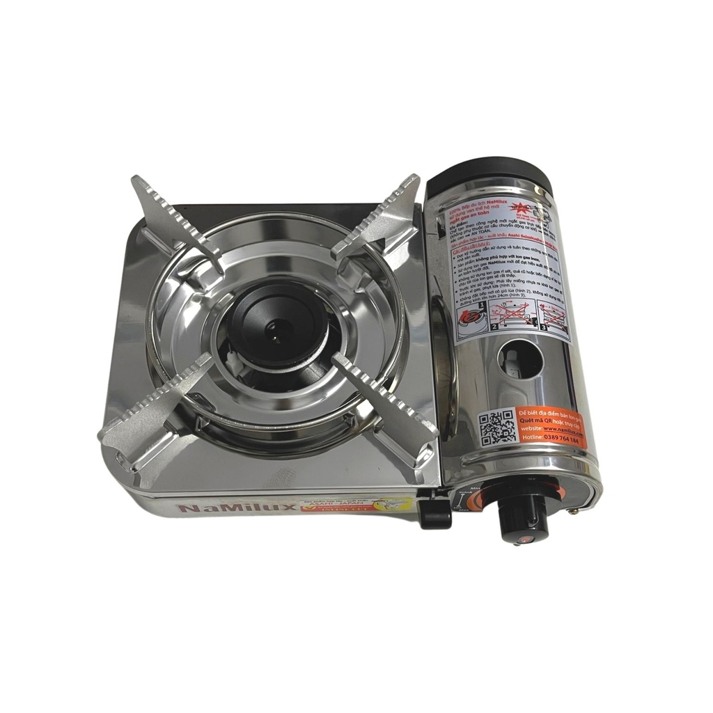 Bếp Gas Mini Namilux / Bếp Gas Du Lịch Tích Hợp Van An Toàn / PS-1711-AS