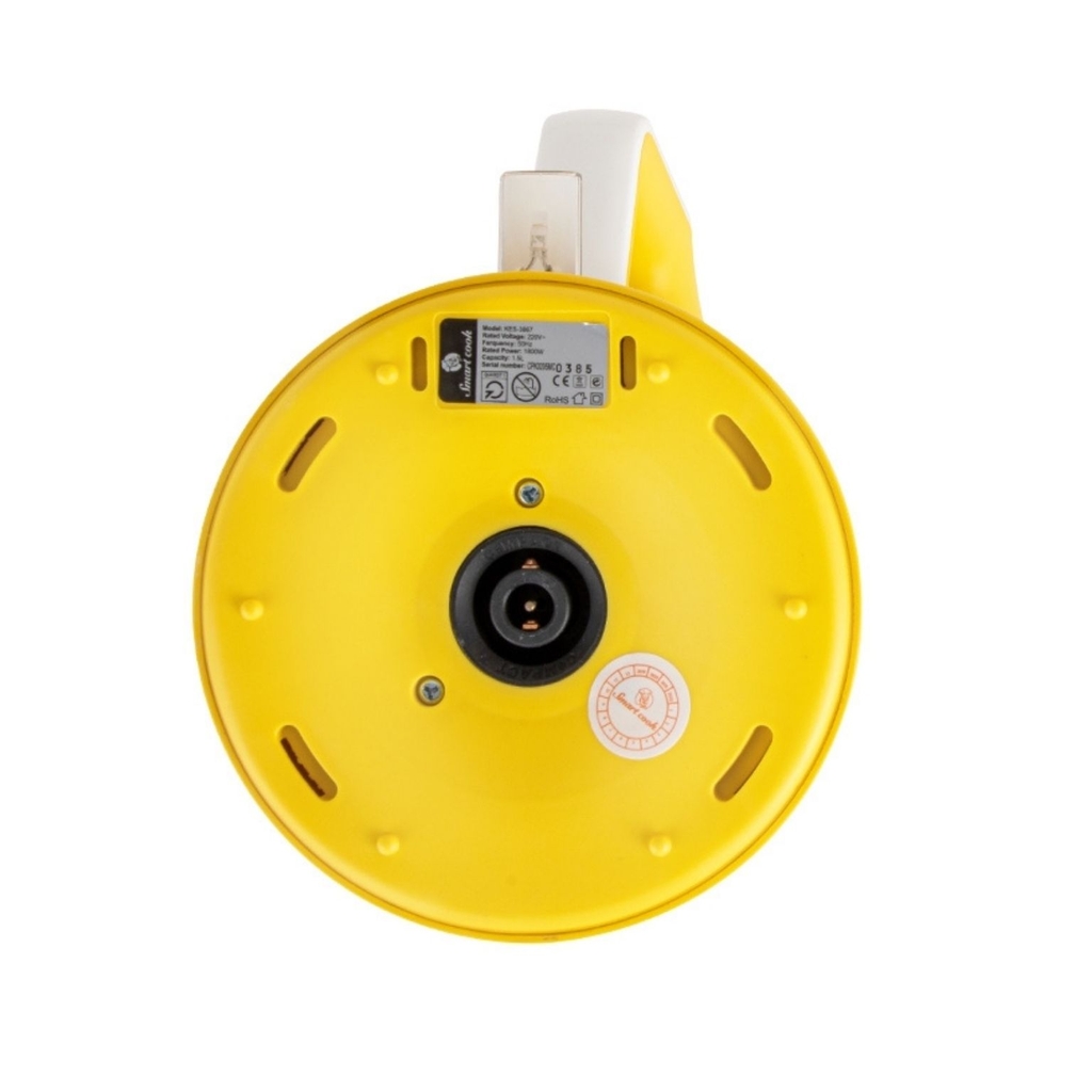 Bình đun siêu tốc, ấm siêu tốc đun nước siêu nhanh Inox 304 2 lớp chống phỏng Smartcook 1,5Lít KES-3867