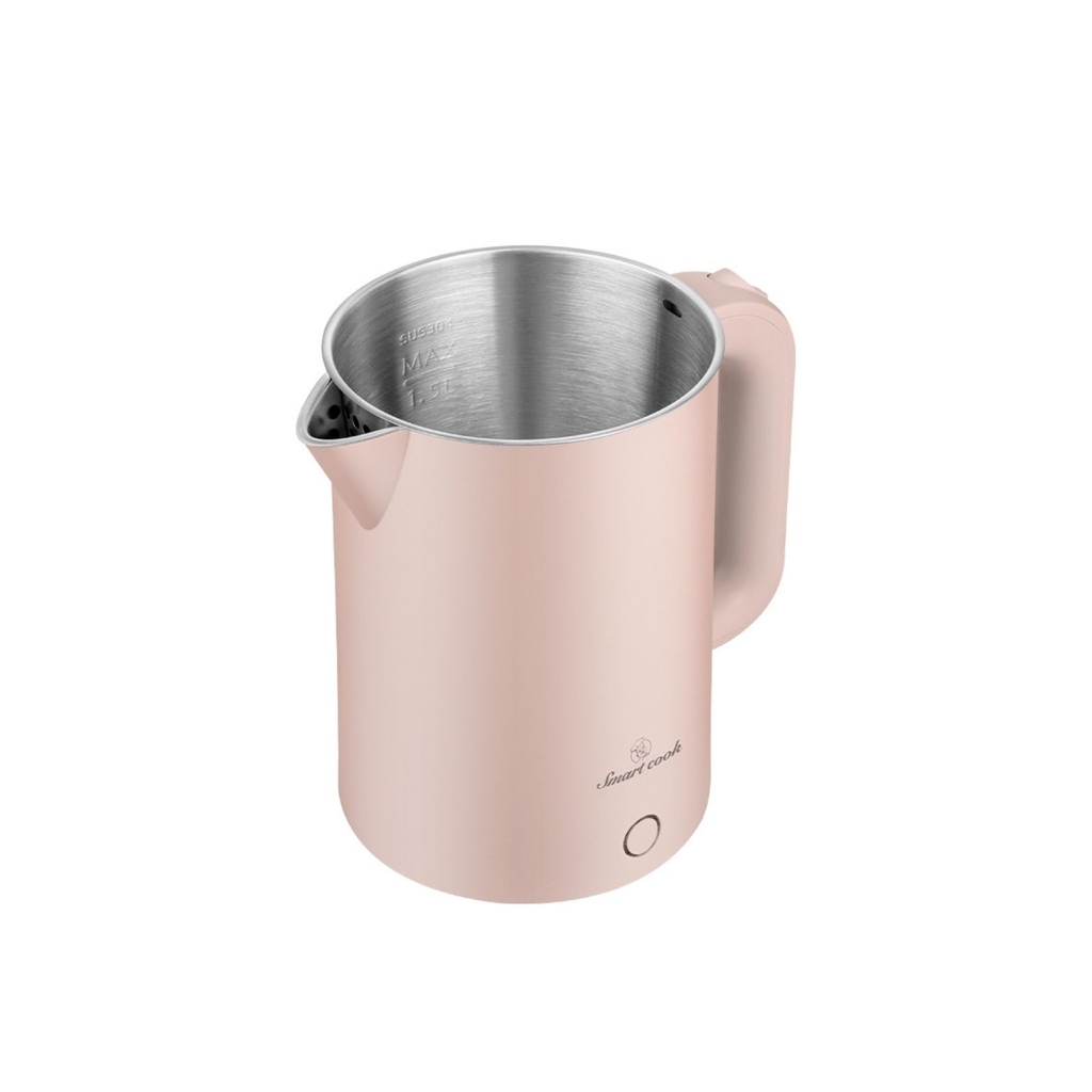 Ấm siêu tốc Smartcook 1.5Lít, bình siêu tốc Inox 304 Smartcook KES-3857P