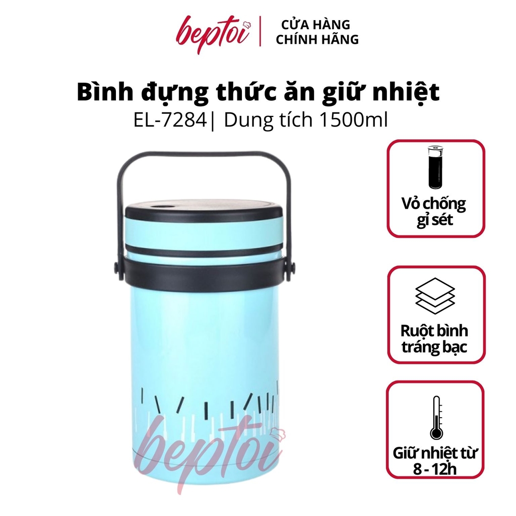 Bình giữ nhiệt đựng thức ăn 1500ml EL-7284