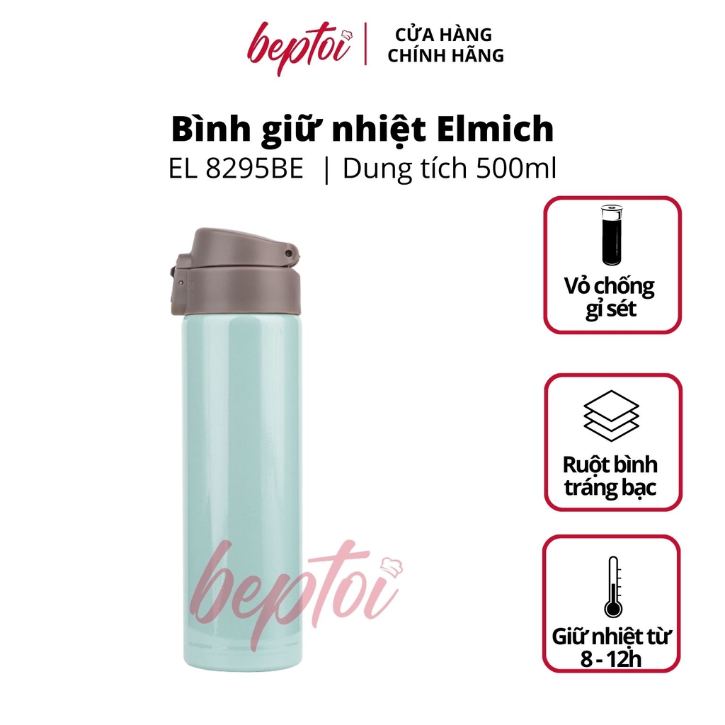 Bình giữ nhiệt Elmich EL8295BE Inox 304 500ml