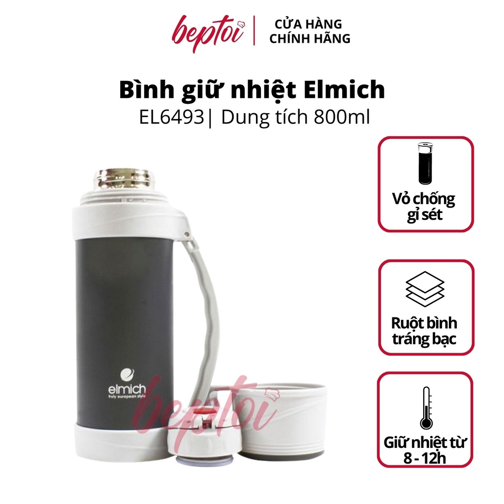 Bình giữ nhiệt Elmich inox EL6493 800ml