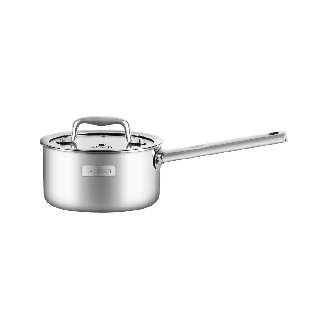 Nồi bếp từ inox liền khối Elmich Trimax ECO EL-8005 size 18, 20, 26, quánh 16cm