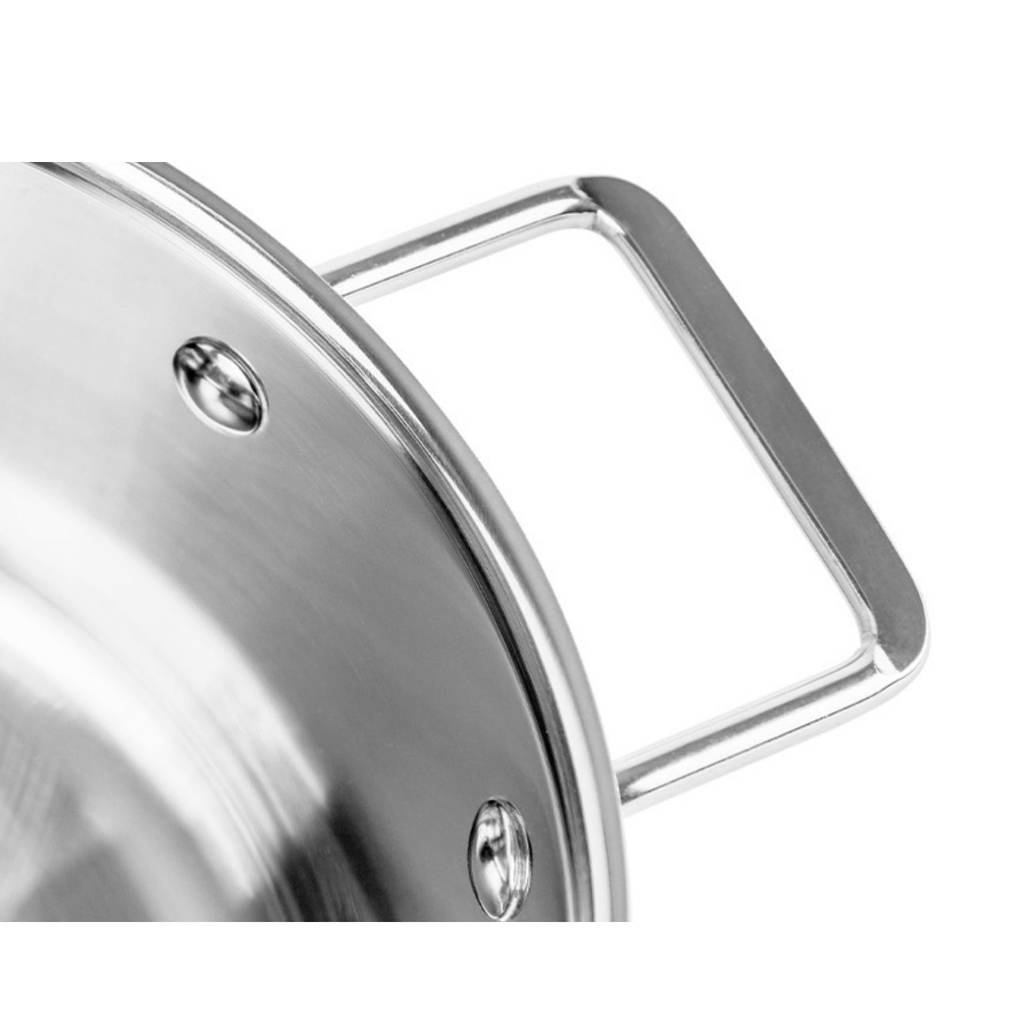 Nồi bếp từ inox liền khối Elmich Trimax XR EL-3842 size 16, 20cm