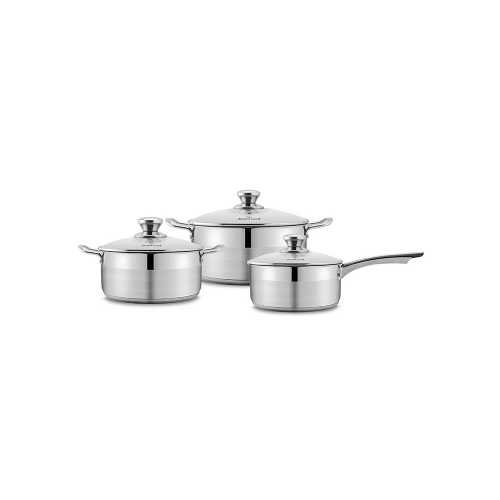 Bộ nồi bếp từ inox Smartcook SM2102MN size quánh 16, 20 , 24cm