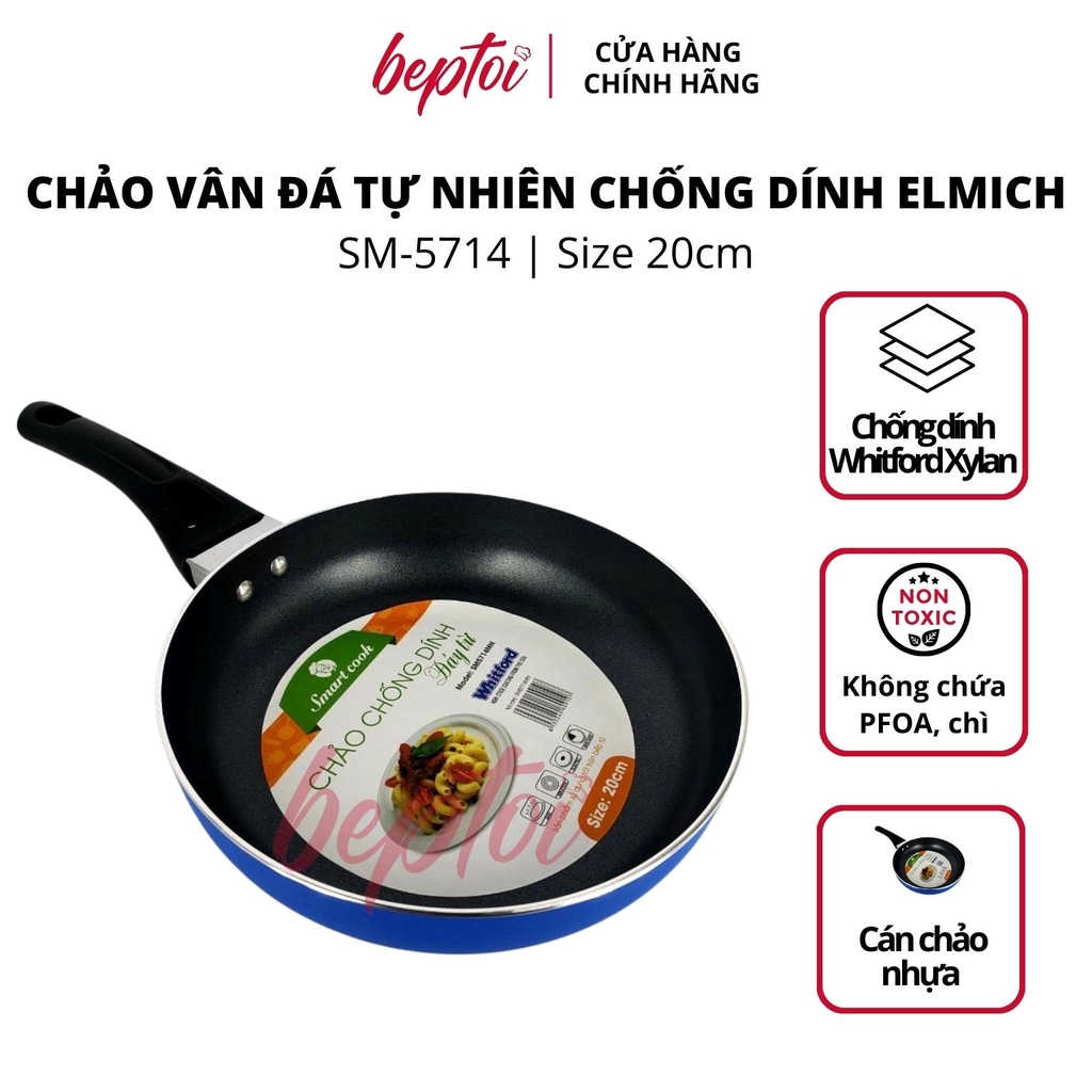 Chảo chống dính đáy từ SMARTCOOK SM-5714