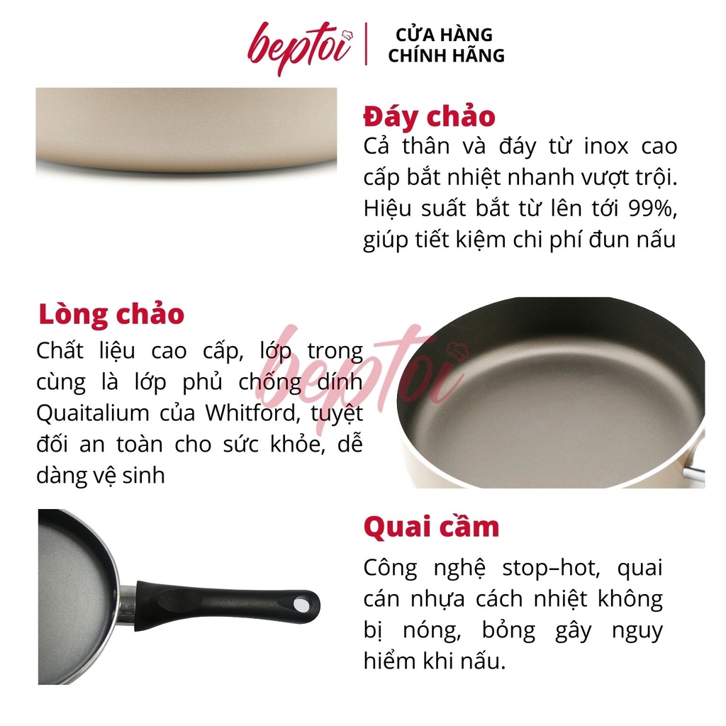 Chảo chống dính Smart Cook, chảo chống dính đáy từ Smart Cook