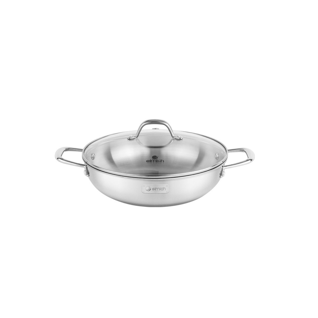 Chảo hấp đa năng inox liền khối Elmich Trimax CZ EL-3832 size 28cm