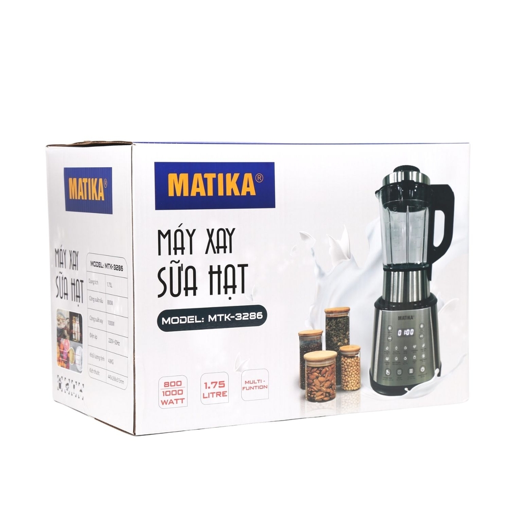 Máy làm sữa hạt Matika MTK-3286