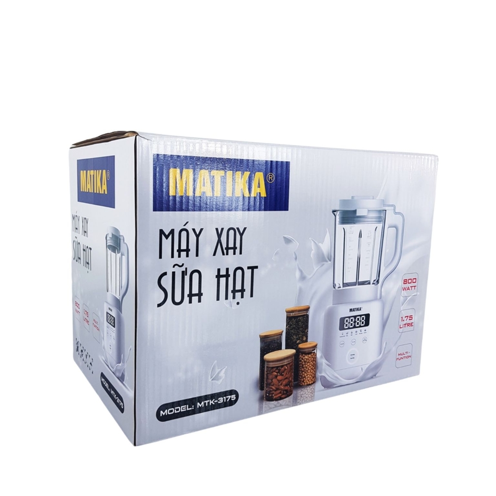 Máy làm sữa hạt Matika MTK - 3175