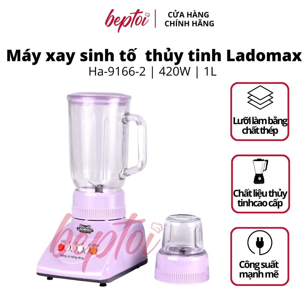 Máy xay sinh tố Ladomax 2 Cối HA-91662