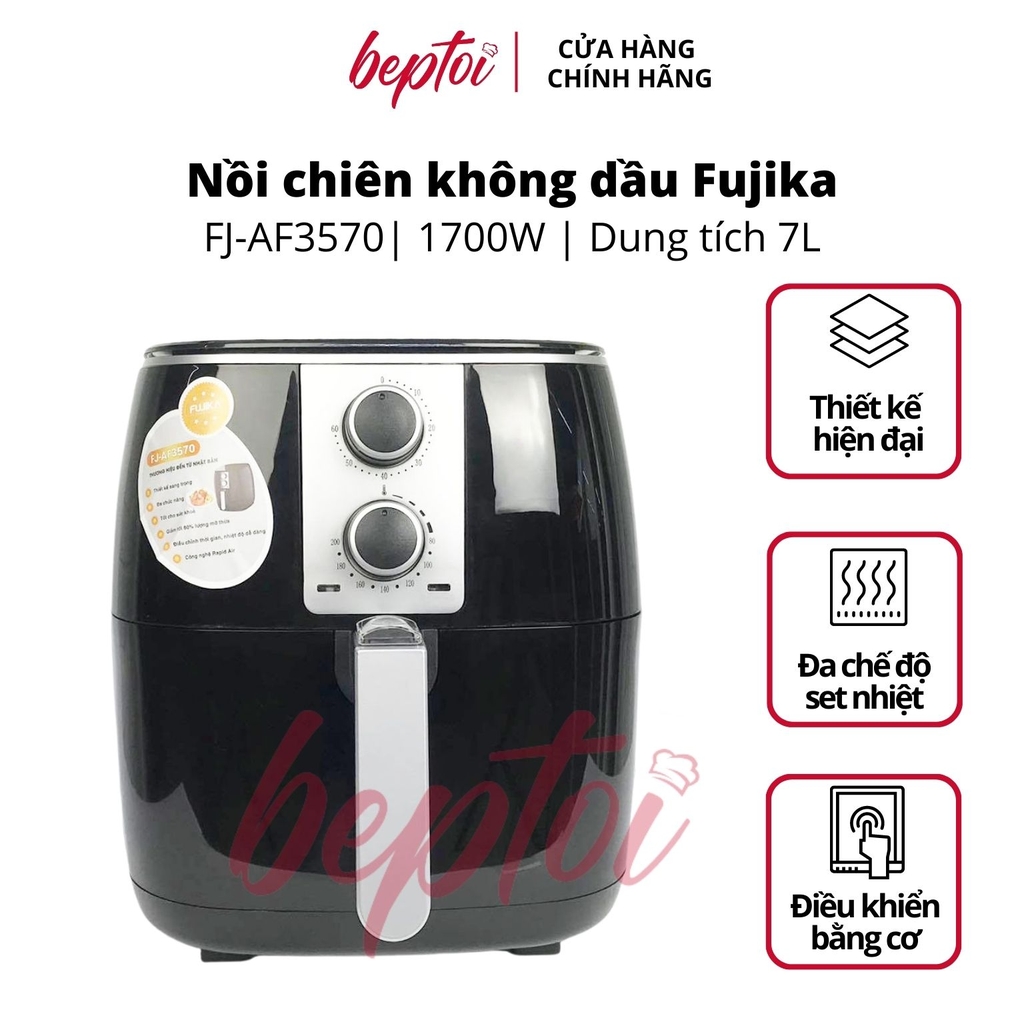 Nồi chiên không dầu 7L Fujika FJ-AF3570