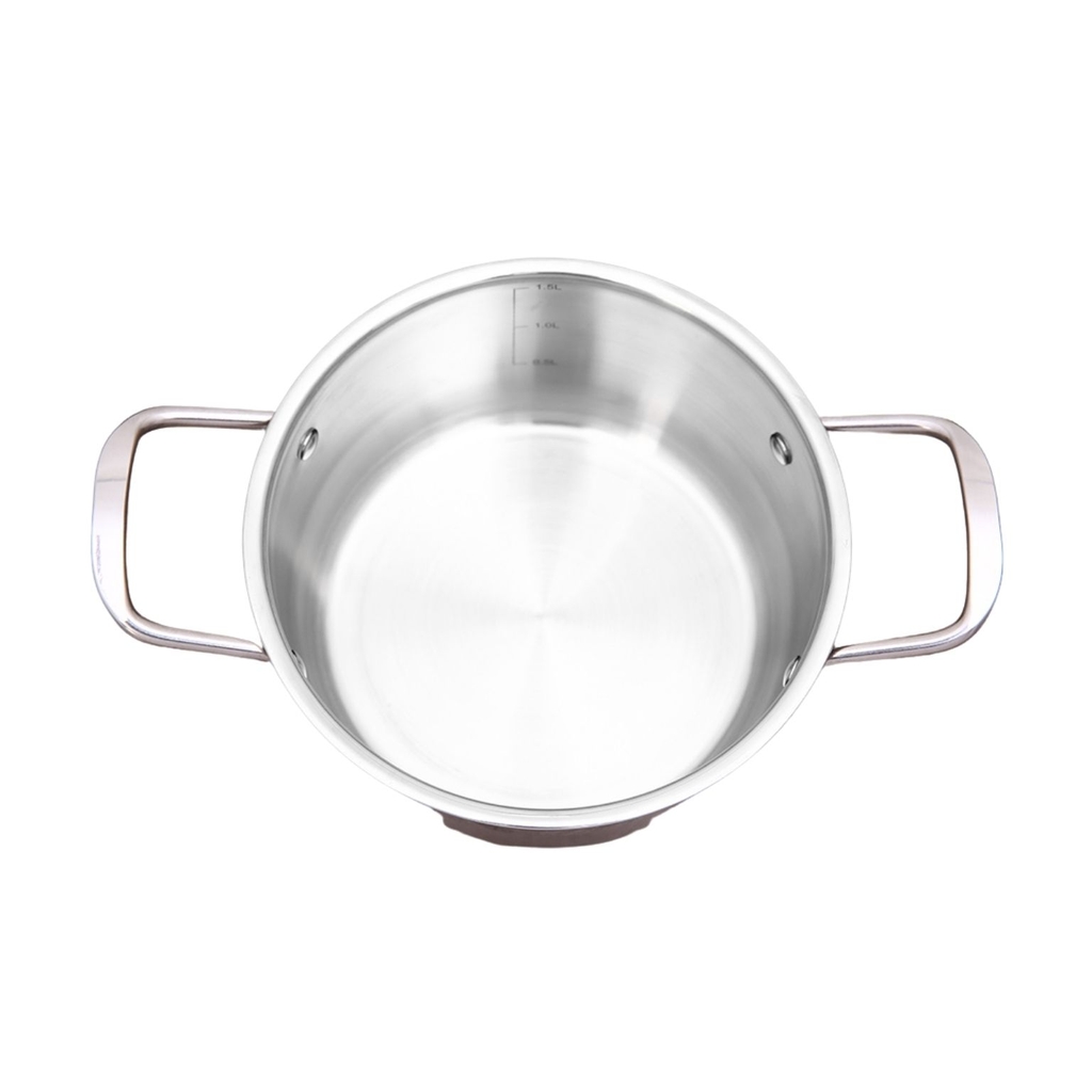 Nồi bếp từ inox 304 cao cấp 3 đáy, Nồi inox Smartcook SM 2400/2401