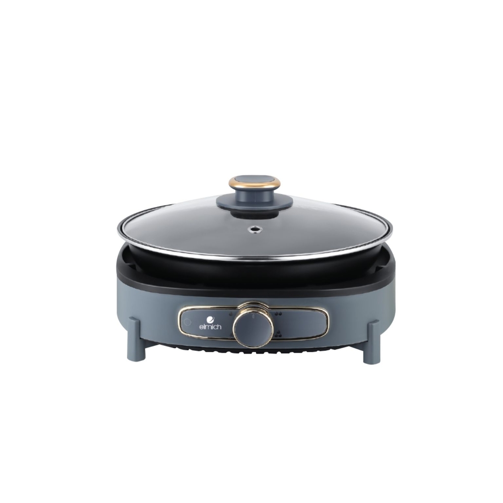 Nồi lẩu điện nướng đa năng Elmich 5.5L MEP-3910