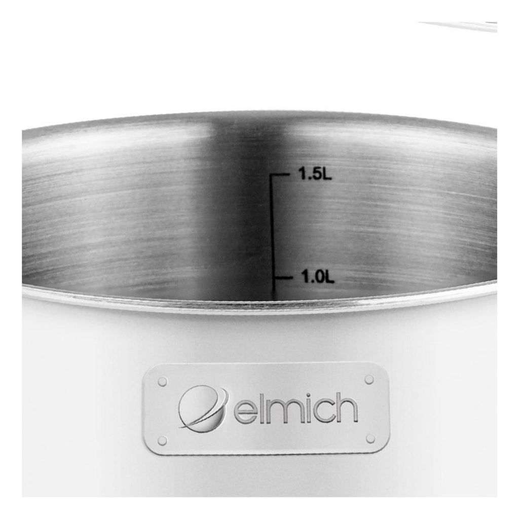 Nồi bếp từ quánh Inox liền khối Elmich Trimax Eco EL-3990 Size 16cm