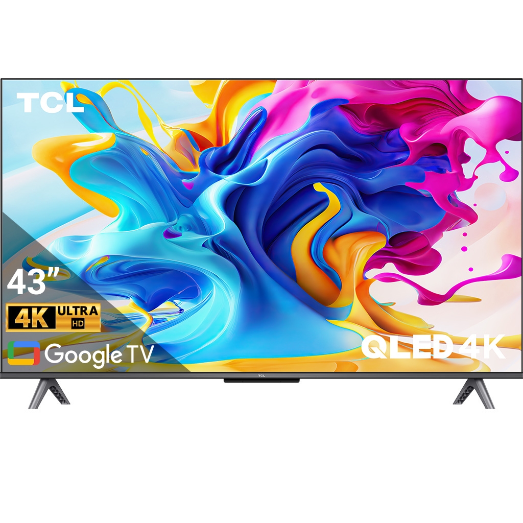 TV QLED 43 - TCL 43C645, UHD 4K, Quad Core, Smart TV, Dolby Atmos, Br –  Join Banana