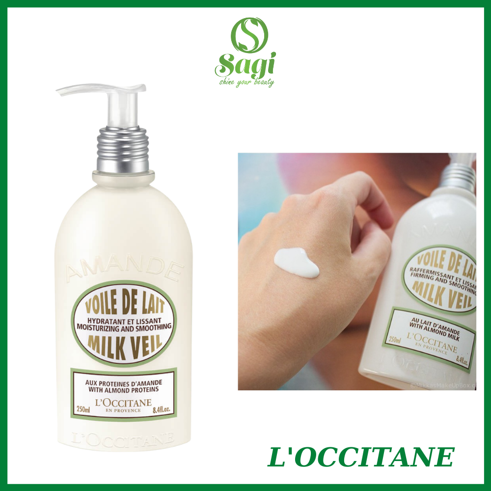 Lotion Body L'OCCITANE Almond Milk Veil Hạnh Nhân 240ml