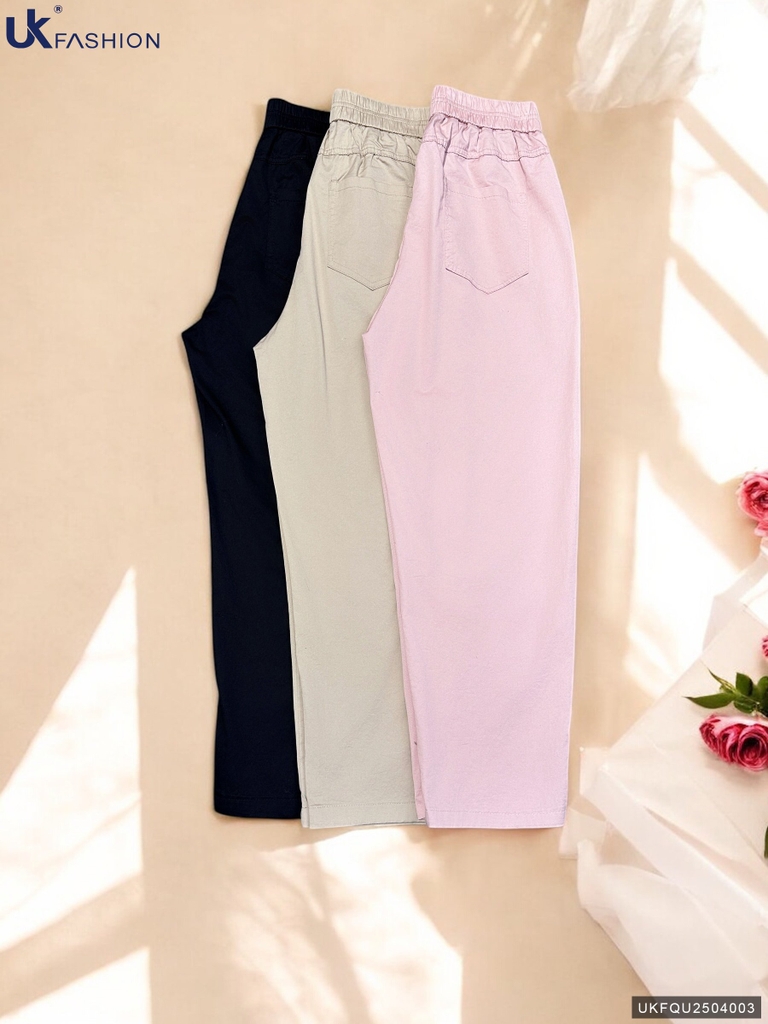 Quần baggy 2 cúc túi trẻ trung UKFQU2504003