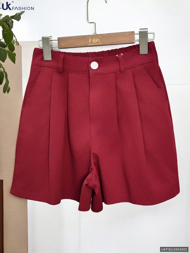 Quần thô cộc cạp chun UKFQU2504002