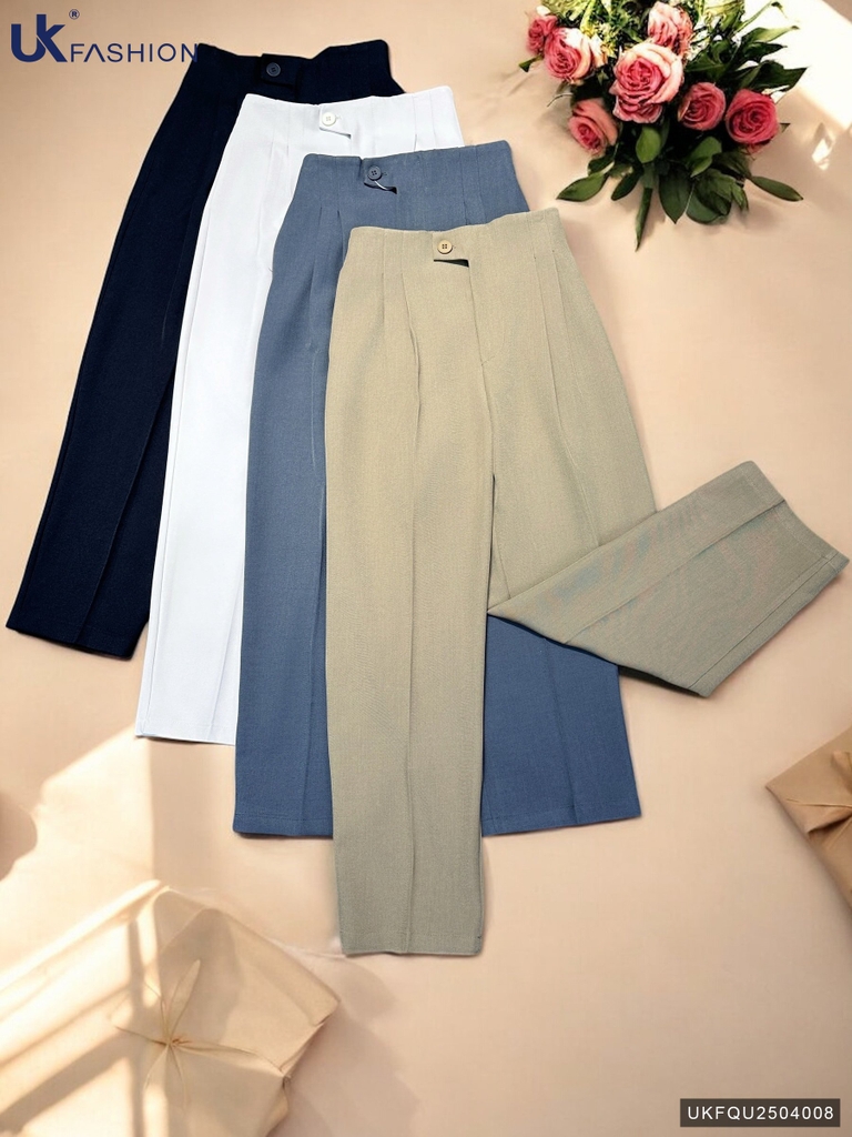 Quần baggy 2 cúc túi siêu trẻ UKFQU2504008