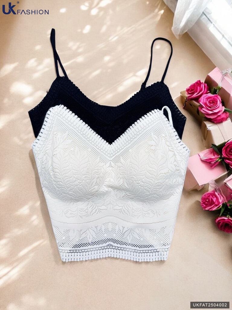 Áo bra ren cúp V xinh xắn UKFAT2504002