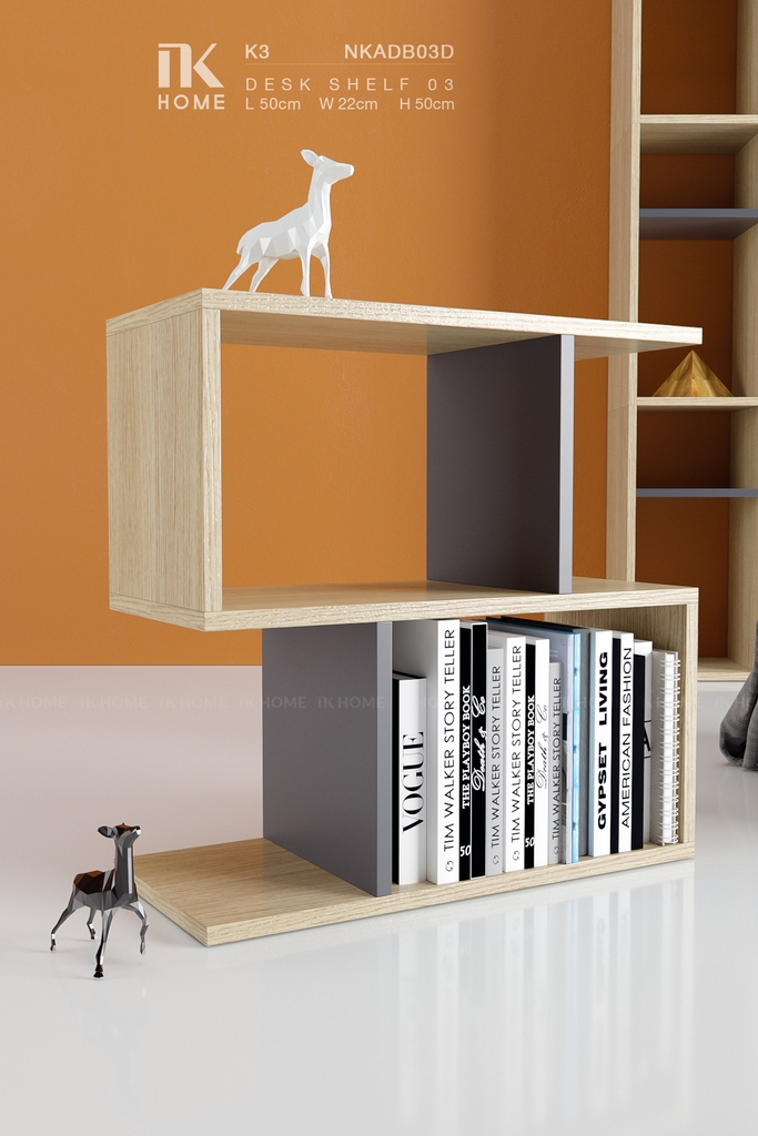 Kệ sách K3 - Tặng với đơn hàng từ 1.000.000đ - Ko miễn phí VC